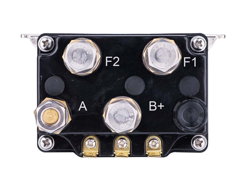 SINOKING 12V 500A Winch Solenoid Relay Contactor Heavy-Duty IP67 Replacement for 8000-15000 lbs Winch, Universal Relay Switch Box for ATV UTV SUV Truck - Image 3